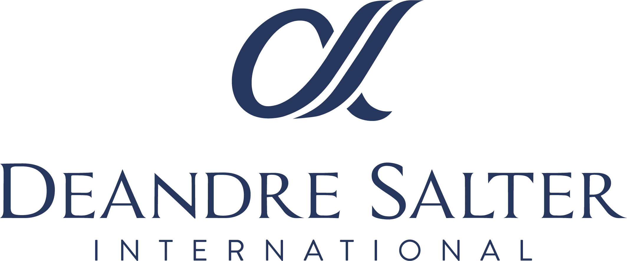 Deandre Salter International Logo Dark Blue
